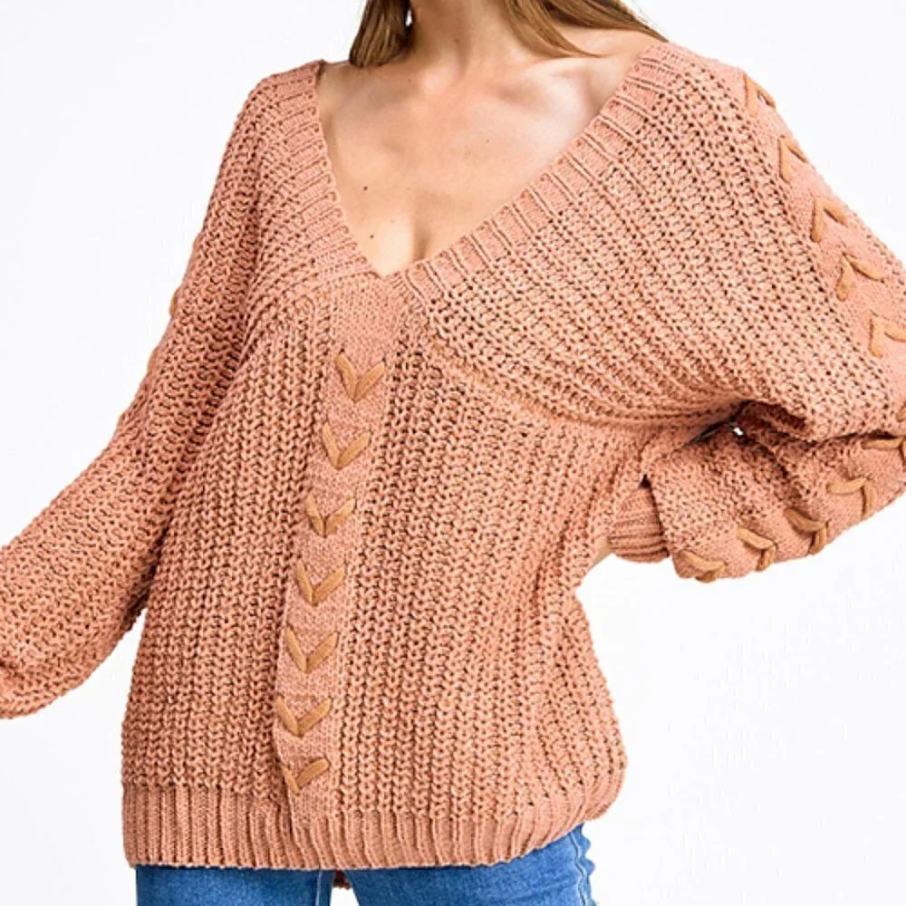 Fall Season!! Ultra Soft Oversized Sweater - Picture 2 of 6